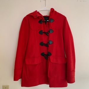 Red Duffel Love Tree Jacket